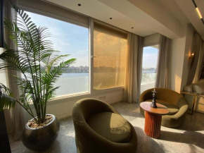 luxury apartment firist row nile view maadi cairo